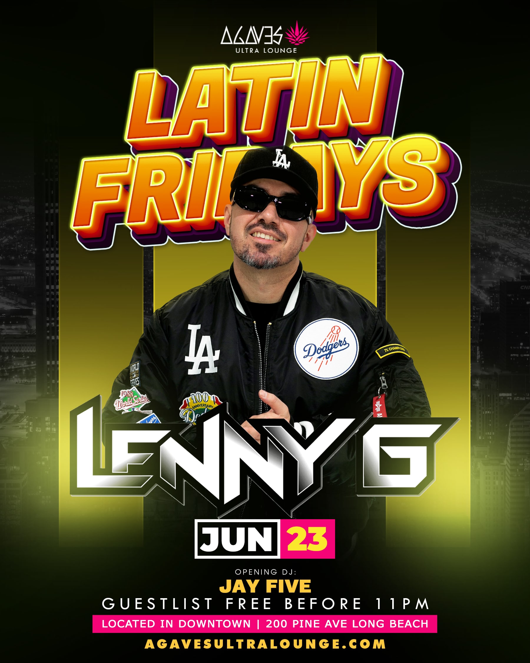 FRIDAY Guestlist FREE Before 11pm Agaves Ultra Lounge Downtown